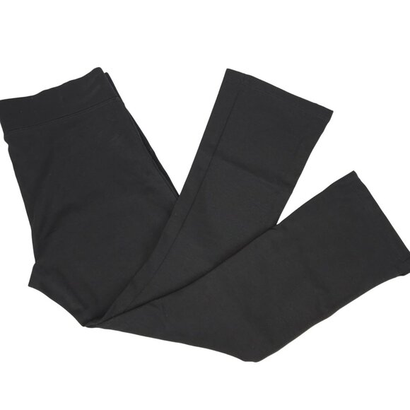 Yoga Athleisure Gym Comfy Loungewear Casual Black Cropped Sweat Pants Womens 6 - Picture 2 of 8